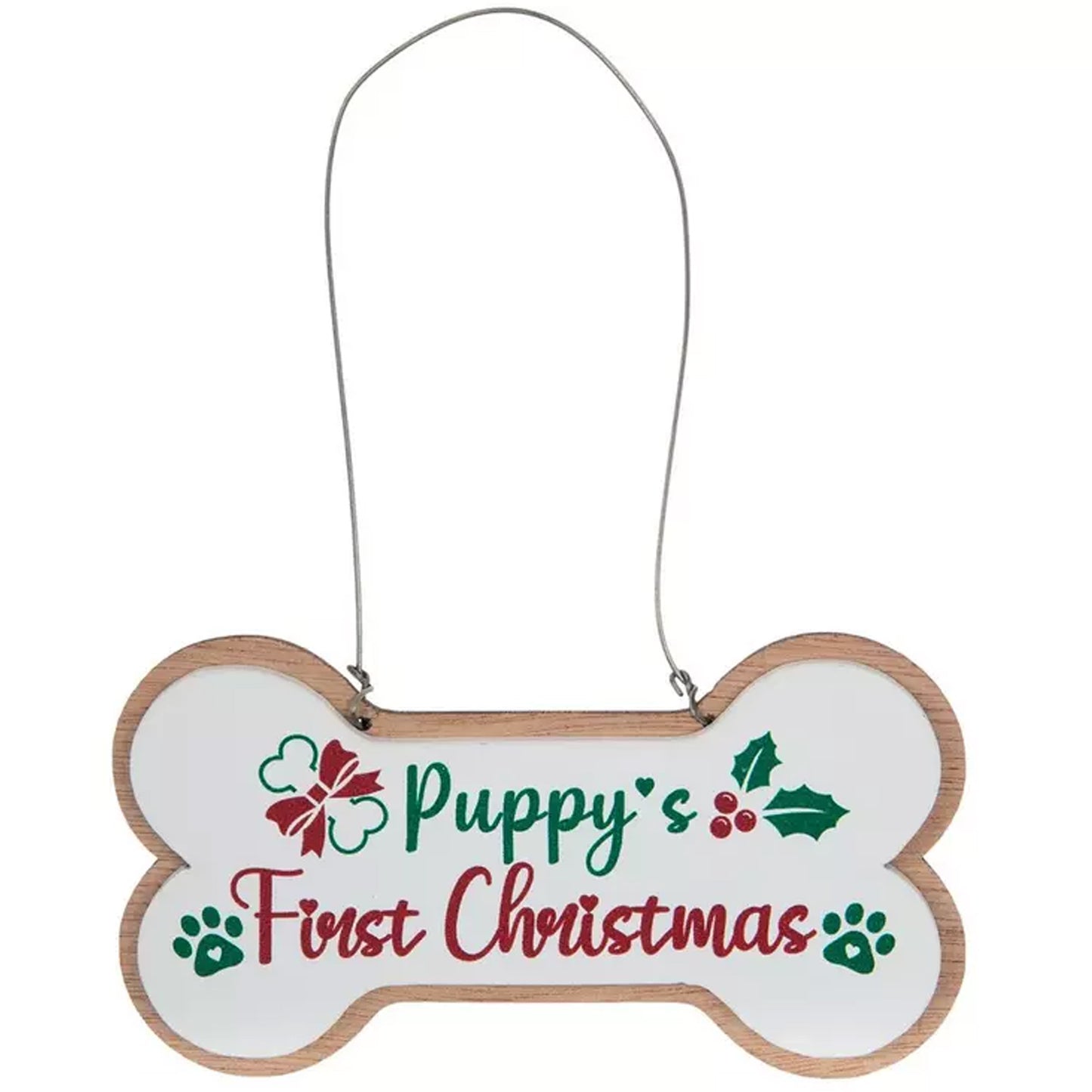 Huesito Puppy First Christmas