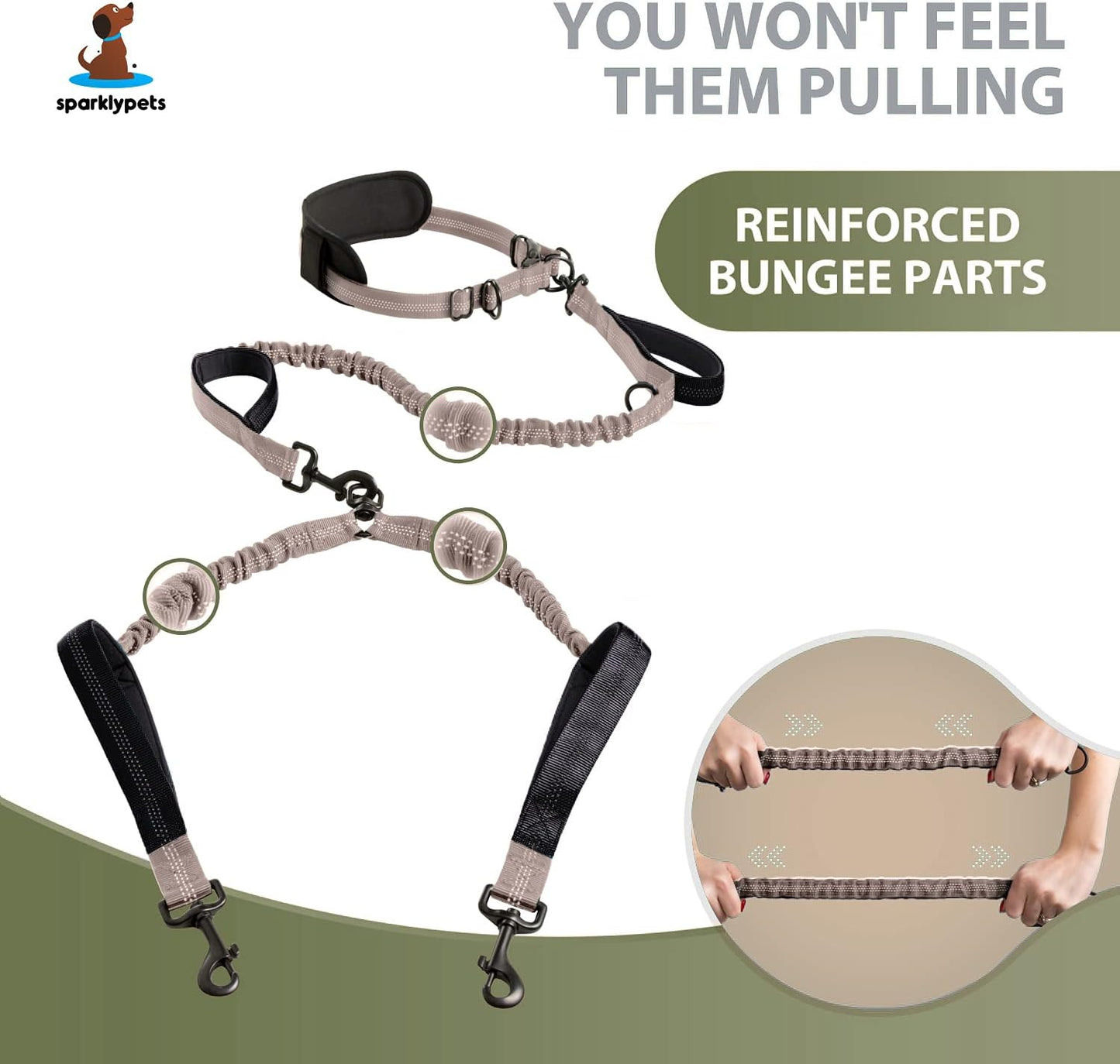 Correa manos libres doble