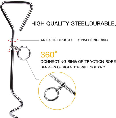 Cable de amarre con estaca