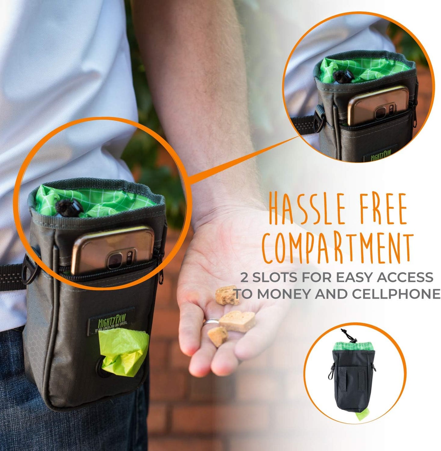 Bolsa para premios Mighty Paw