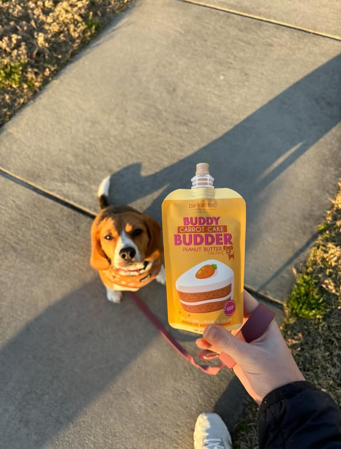 Mantequilla de maní exprimible Buddy Budder