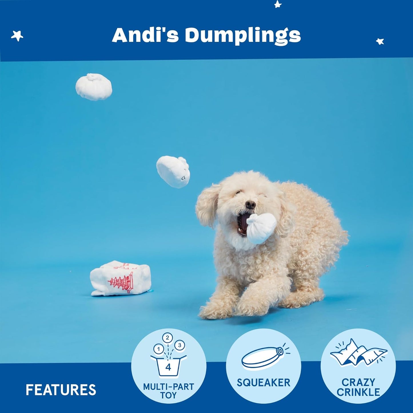 Dumplings Juguete Chirriante