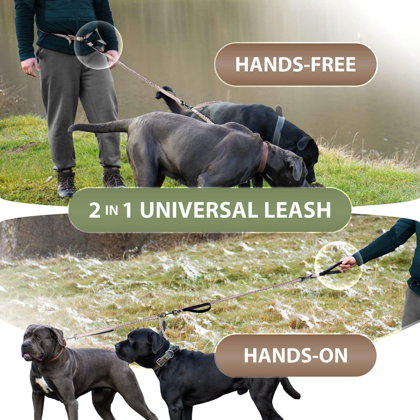 Correa manos libres doble