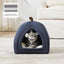 Cama 2 en 1 para Gatos – Cueva y Cama