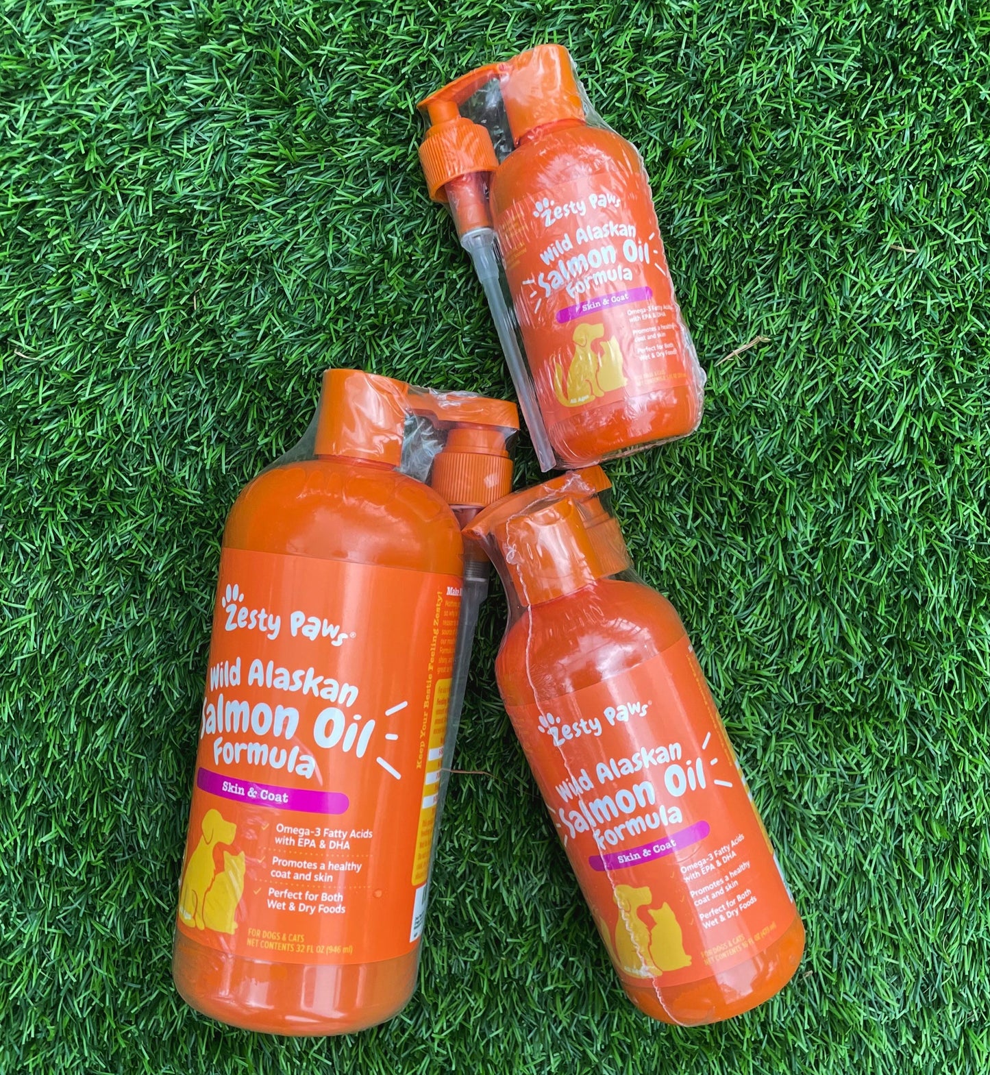 Aceite de salmon salvaje