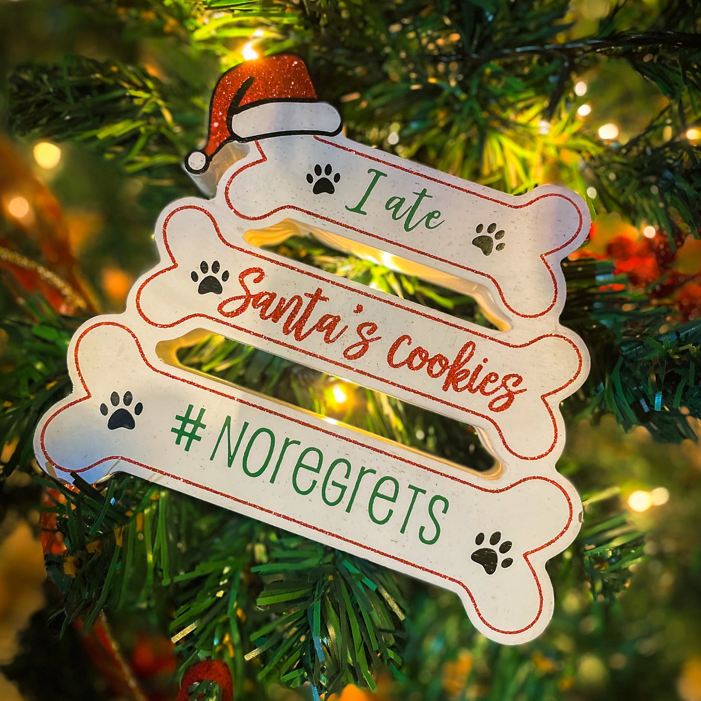 Adorno I Ate Santa’s Cookies