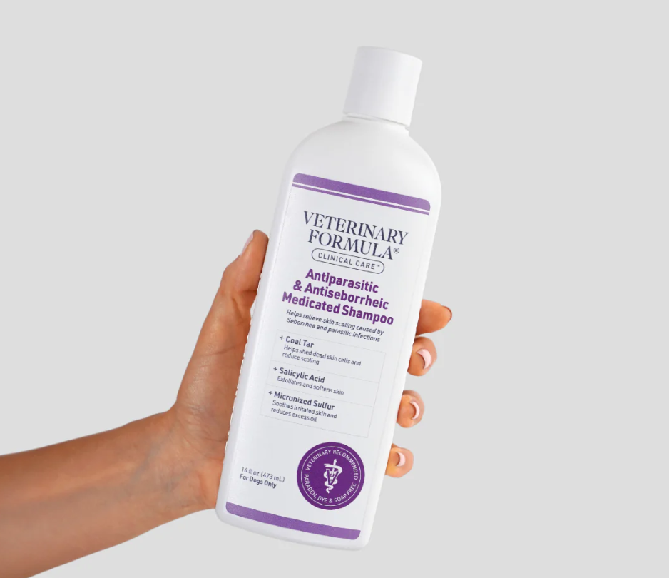 Veterinary Formula Shampoo Antiparasitario y antiseborreico