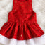 Vestido Starry Fluffy Red