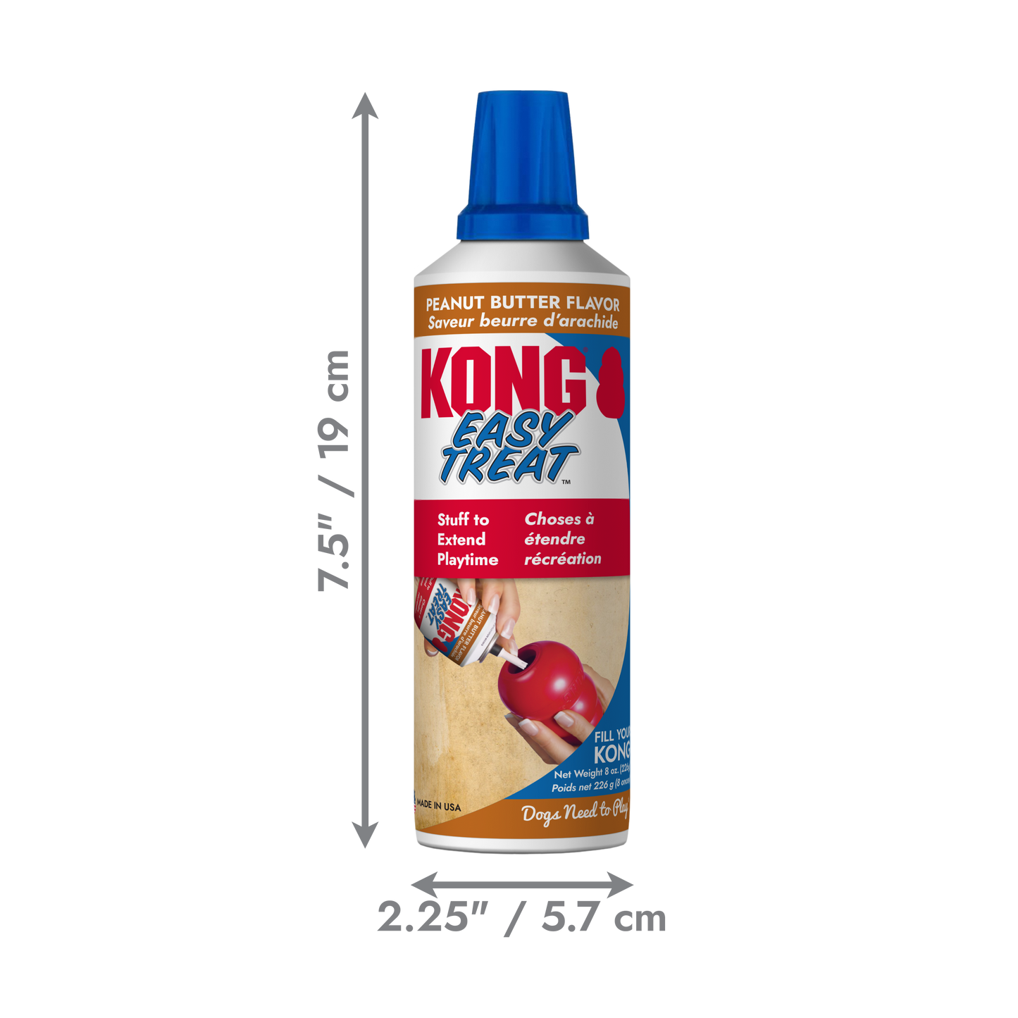 Mantequilla de maní Kong