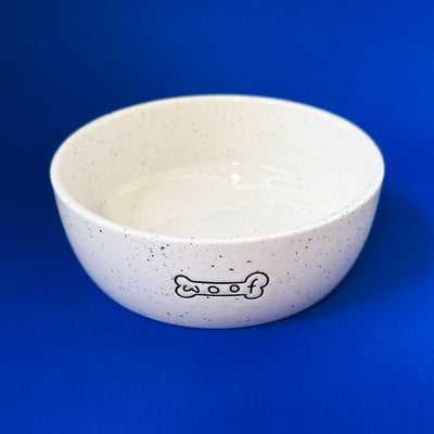 Plato de alimentación "woof"